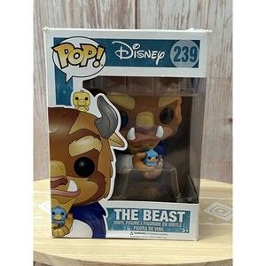 EUC Funko Pop! Vinyl: Disney - The Beast #239 Beauty & The Beast
